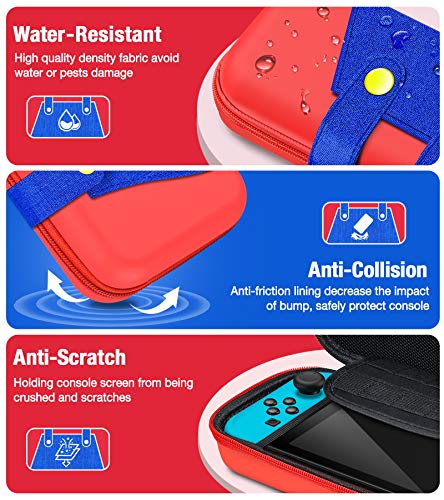 image for Switch Carrying Case for Nintendo, BEBONCOOL Switch Case Portable Trav