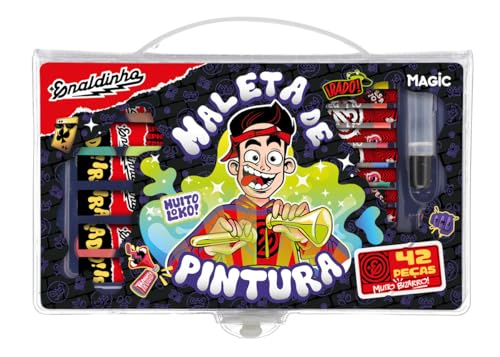 Kit Maleta de Pintura 42 peças Enaldinho