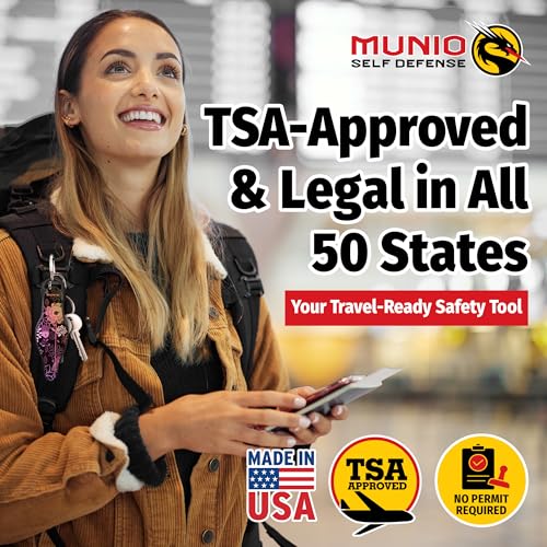 MUNIO Self Defense Keychain