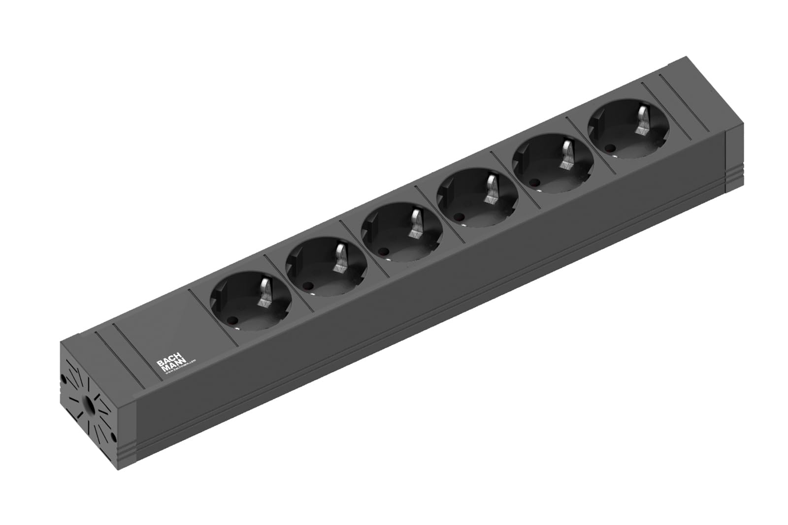 Multiprise 6 prises BACHMANN Connect Line pour sécuriser le salon
