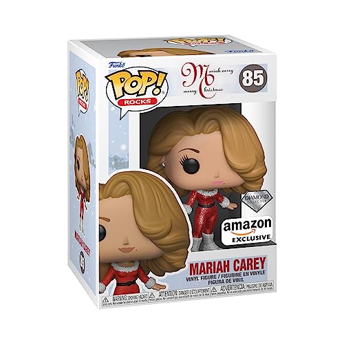 Funko Pop! Rocks: Mariah Carey Christmas - Diamond Glitter (Dglt) (Amazon Exclusive)
