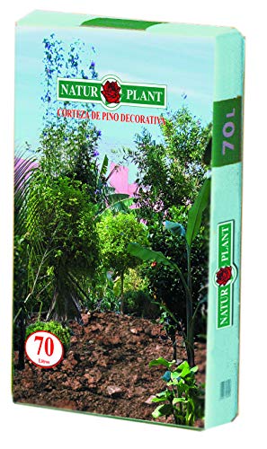 NATURPLANT Corteza DE Pino Decorativa 70 L.