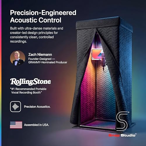 Professional Vocal Booth Isolation Shield