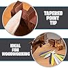 Keystone 21 Piece Tapered Point Detail Sanding Sticks with Cushioned Foam Core Sticks in 7 Different Grits #3