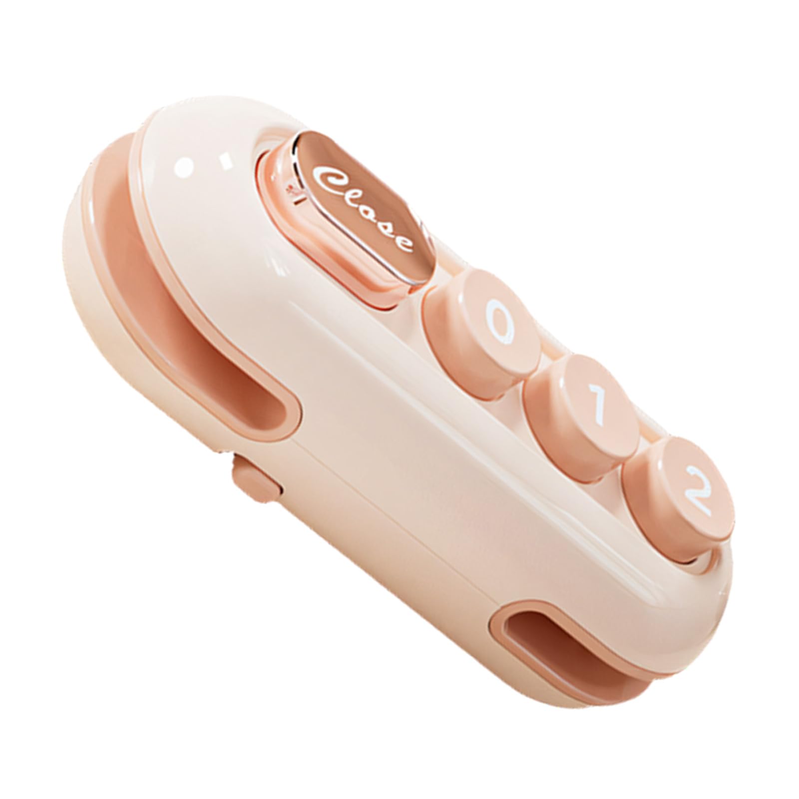 NVOQILIN Rechargeable Sealer with Fridge Placement and Built-in Cutter for Daily Bags and Tea Storage Handheld Food Sealer Shelf