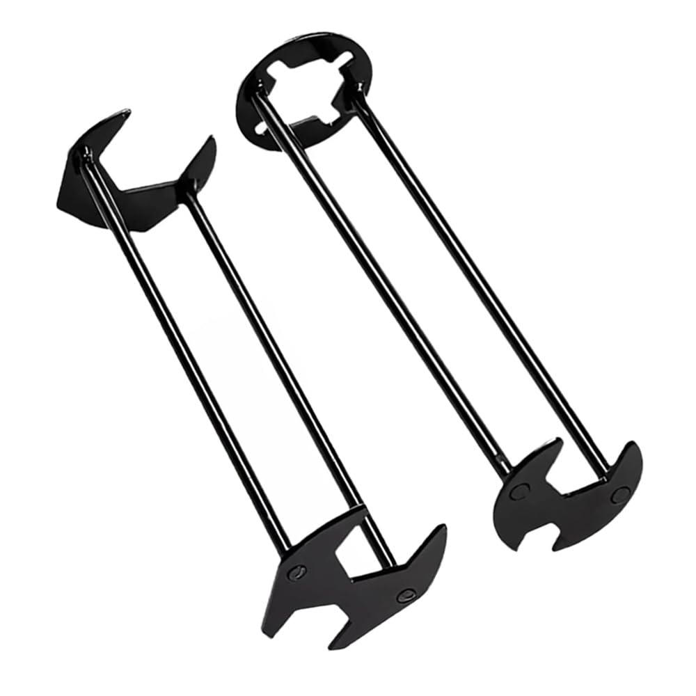 Supertool Kit de llave de lavabo y llave de fregadero multifuncional, llave hexagonal de cuatro mandíbulas, herramientas de extracción de fontanería, llave universal para fregadero de cocina, baño,