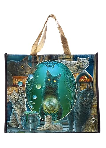 Borsa Shopper Riutilizzabile per la Spesa - Gatto - Magic Cat Montage - Lisa Parker