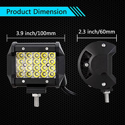 Barra led 4x4 para solucionar la falta de luz en camión y tractor 5