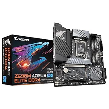 PLACA MAE (INTEL) GIGABYTE Z690M A ELITE DDR4 LGA1700 12° GERACAO, Z690MAORUSELITEDDR4