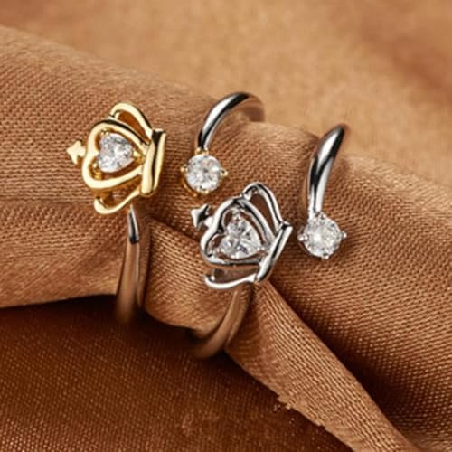 Anneaux ajustés couleur silver : résolvez le choix de taille de bague - 5