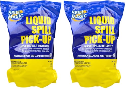 Image of Spill Magic All-Purpose Absorbent Powder, 3 lb Bag (Pack of 2)
