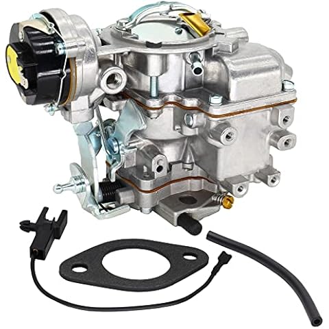 Carburetor 1 Barrel Replacement For Ford 4.9L 300 Cu/4.1L 250 Cu/3.3L 200 Cu Engine, for Ford Bronco Fairmont Granada 1965-1985 F100 F150 F250 F350 Engines - Automatic Vacuum Choke by FYIYI Cover