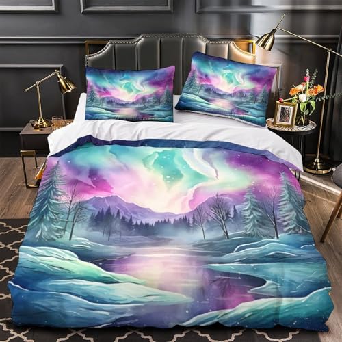 Housse de couette science-fiction Tour Eiffel 200x200 microfibre - 4