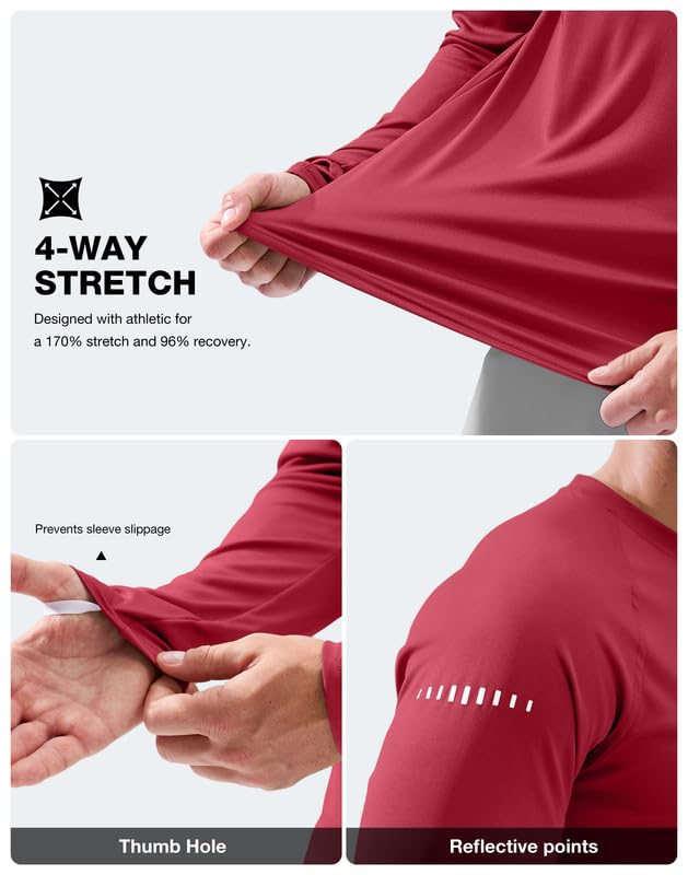 Image of Men's Sun Protection Long Sleeve Shirts UPF 50+