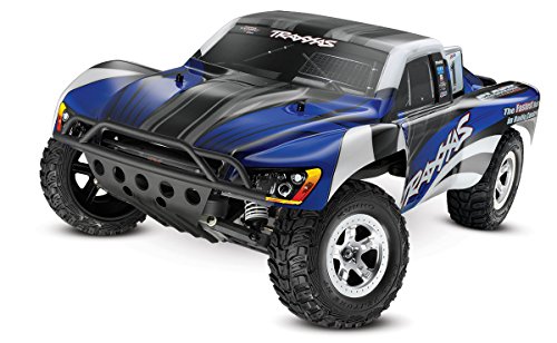 Traxxas 1/10 Slash 2WD RTR with 2.4GHz Radio (No Battery), Blue/Black Traxxas 1/10 Slash 2WD RTR with 2.4GHz Radio (No Battery), Blue/Black