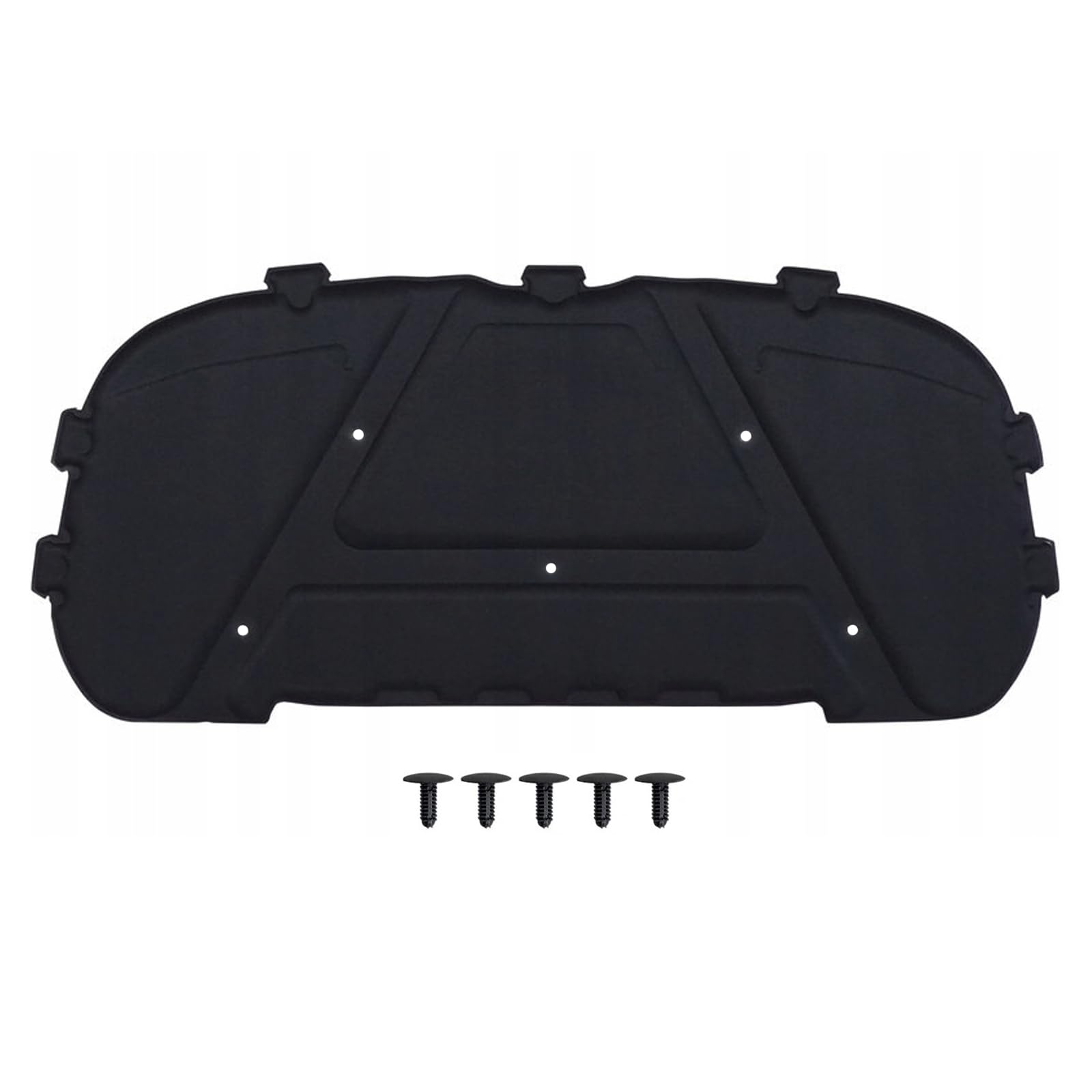 GEPCO Advanced Technology Alfombrilla aislante para capó con clips compatible con: BMW Serie 1 E81 E82 E87 E88