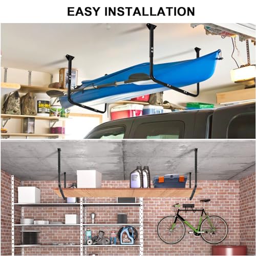 Colinktool GARAGE OVERHEAD STORAGE BRACKET Adjustable Garage Ceiling Storage Racks thumb #7