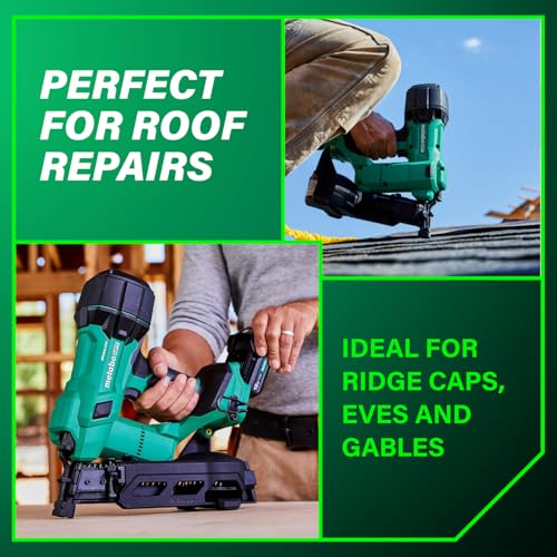 Metabo HPT 18V Cordless Coil Roofing Nailer
