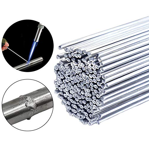 Srebrne pręty do lutowania twardego aluminium, Low Temperature Flux Cored Aluminum Welding Rods 1.6mm/2mm Pack Of 5-40 Pcs(2mm 10 Pcs)