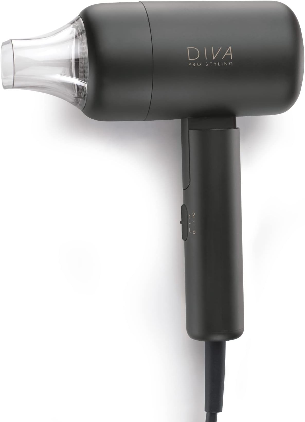 Diva Pro Styling Jet Set 3000 Travel Dryer Black