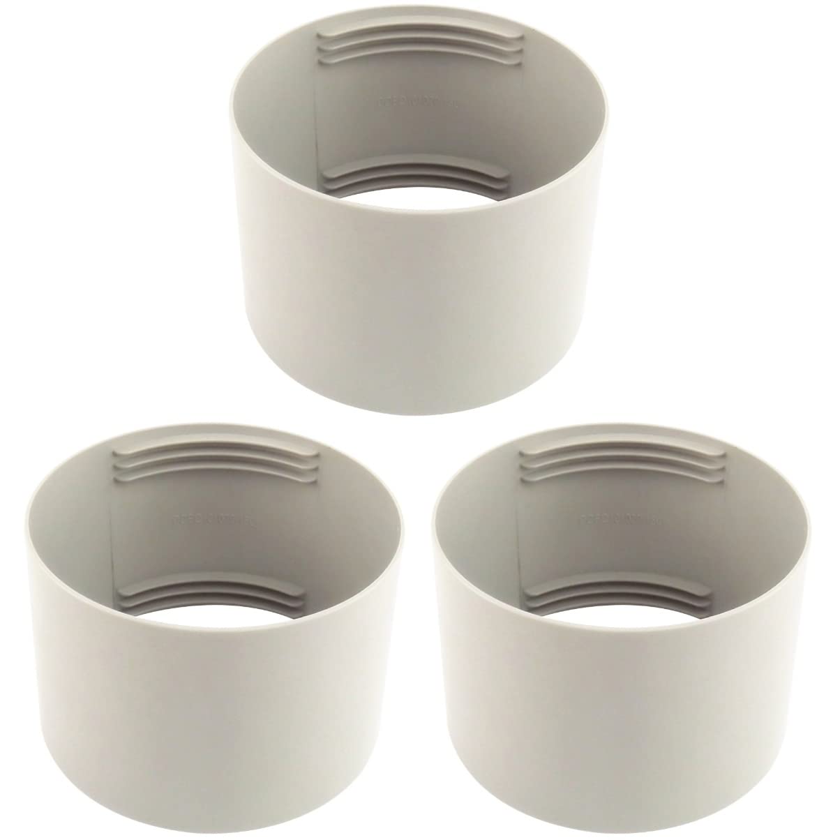 3 Pezzi Di Prolunga Per Tubo Flessibile Del Condizionatore Raccordo Per Tubo Di Scarico Da 130 Mm Facile Da Installare Raccordo in Materiale Abs