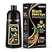 Schwarzes Haarfärbeshampoo für Graues Haar, Sofort Haarfarben Shampoo für Männer und Frauen, Black Hair Dye Shampoo 3 in 1,Hair Color Shampoo, 500ml Color of günstig Kaufen-Schwarzes Haarfärbeshampoo für Graues Haar, Sofort Haarfarben Shampoo für Männer und Frauen, Black Hair Dye Shampoo 3 in 1,Hair Color Shampoo, 500ml