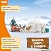 schleich Wild Life - 19 PC Antarctic Expedition Playset with Ranger, Husky Dogs, and Penguin Animal Figurines - Snow Safari Play Set with Dogsled and Igloo - Educational Toys for Kids 3 - 8 | 42558