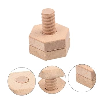 Amazon.co.jp: EXCEART ジオメトリ マッチング ブロック キッズ