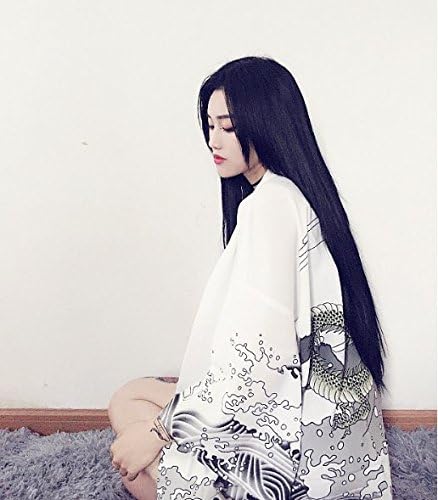 ZooBoo Women Japanese Kimono Cardigan - Harajuku Bathrobe Cardigan Sunscreen Clothes Pajamas Knitting Coat - Image 4