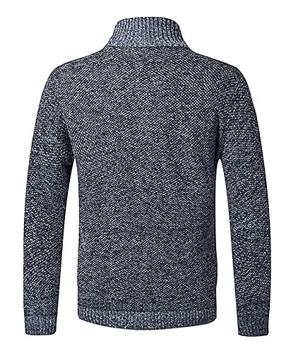 Pull homme vestimentaire décontracté encolure ronde pour saison froide - 3