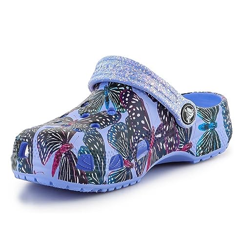 Image of crocs Unisex Kids Classic Butterfly Clog K MnJy /Mlt