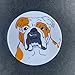 Bulldog Button, Handmade Dog Pin, Cartoon Pet Portrait Gift, Cute Bulldog Accessories, 2.25 or 3.5