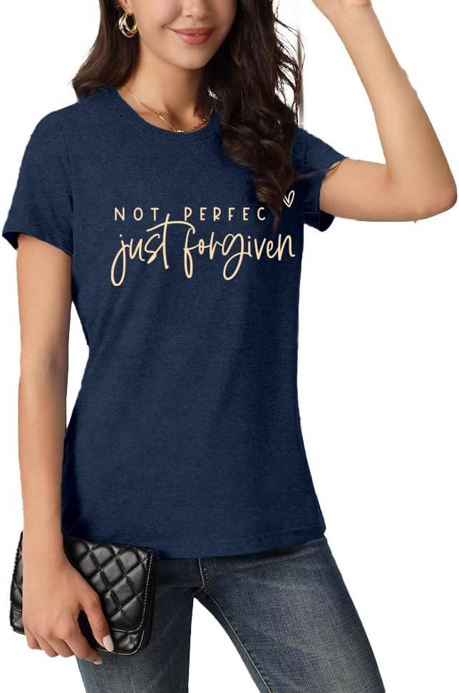 Christian Shirts for Women Jesus Shirt Inspirational Tee Tops - Image 5