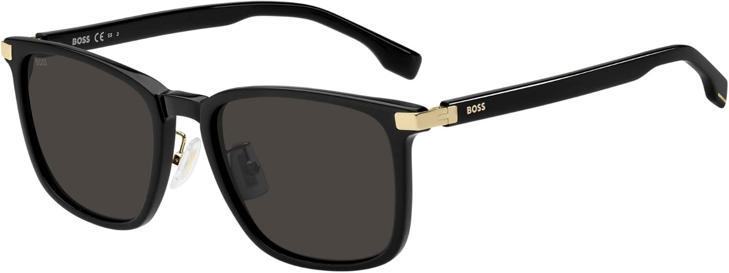 Hugo Boss BOSS 1406/F/SK Black Gold/Grey 57/20/145 men Sunglasses