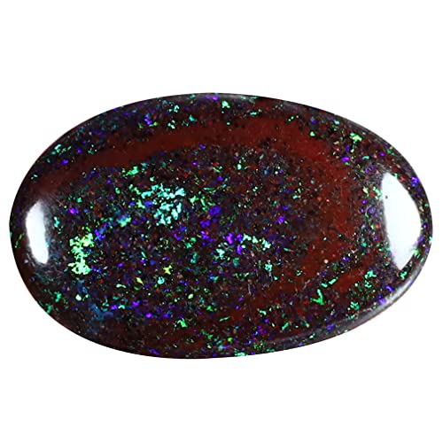 Opale rocheuse naturelle non chauffée de 19x12 mm, un cadeau d'exception unique