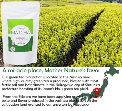 Té Matcha ceremonial japonés primer cosecha 100 gramos miniatura 6