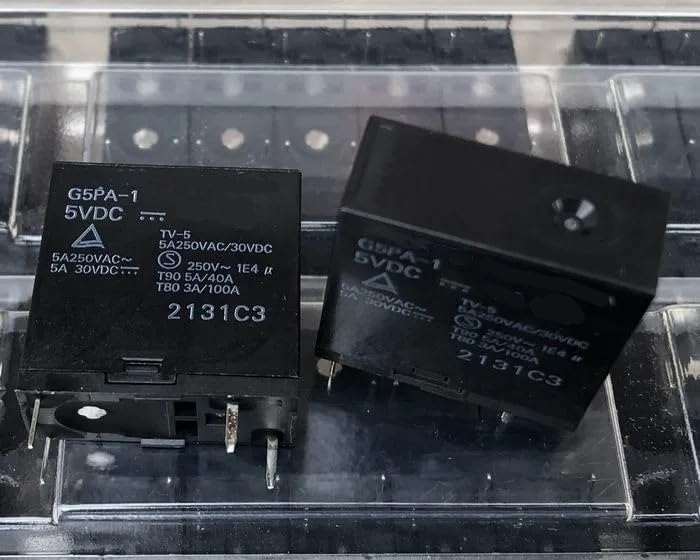 Relé G5PA-1-8 5 V CC para circuito impreso y conmutación de potencia 36F-1A