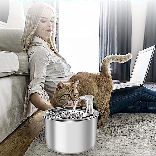 Fuente dispensadora de agua para gatos 2L con sensor miniatura 5