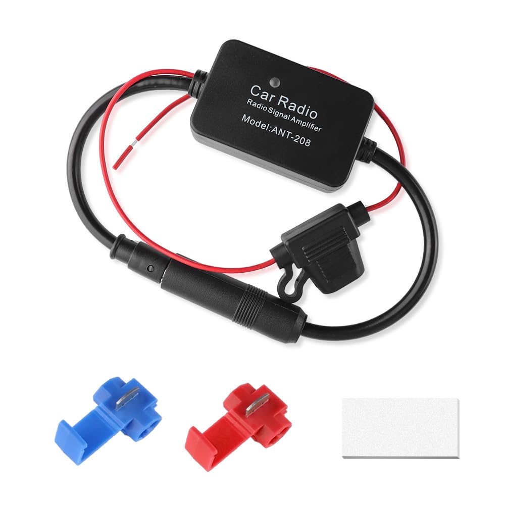 Cxccoi Hidden Car Antenna Booster Amplifier Strengthen 25db