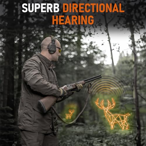 Image of Sordin ACE Schakal Electronic Capsule Hearing Protectors - for Hunting & Shooting Sports