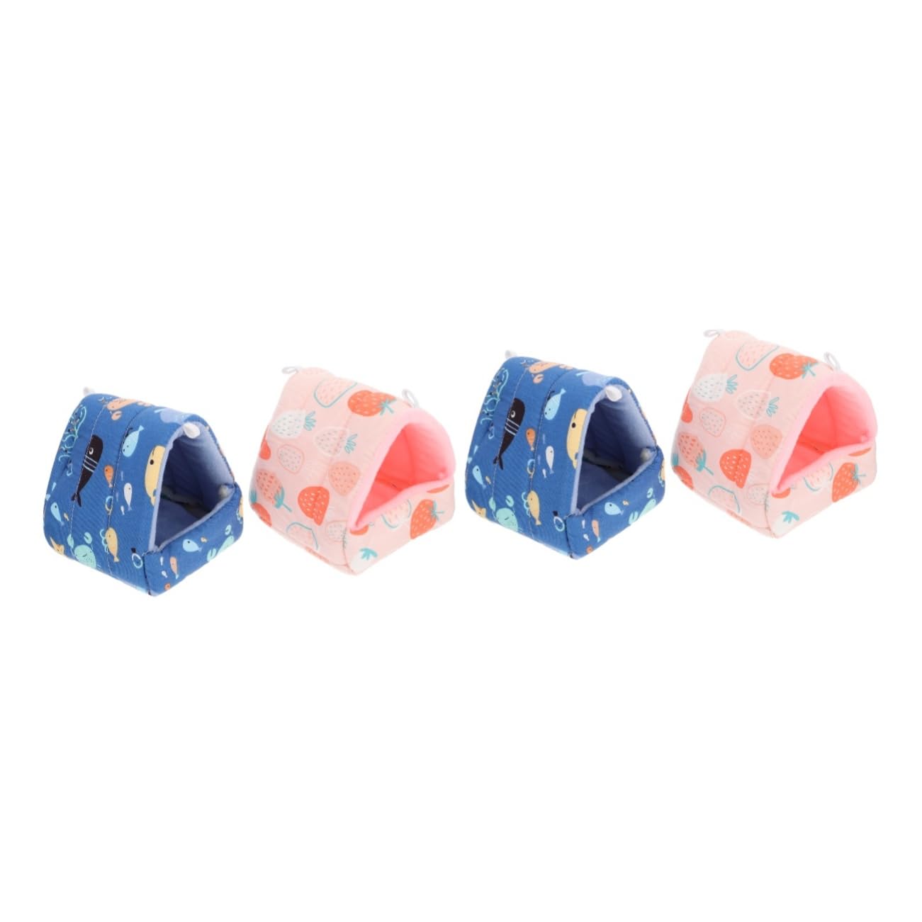 2 szt. Gniazdo dla chomika Pet ciepły dom szynszyla ciepłe gniazdo świnka morska łóżko jaskinia małe zwierząt(Ax2pcs,10X10X10cm)