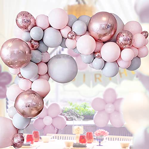 Kit de guirnalda de arcos de globos, 169 unidades, globos de macarón, cumpleaños, bodas, baby show, decoración para niñas, niños, fiestas, verano, playa, decoración de bodas, fiestas Cover