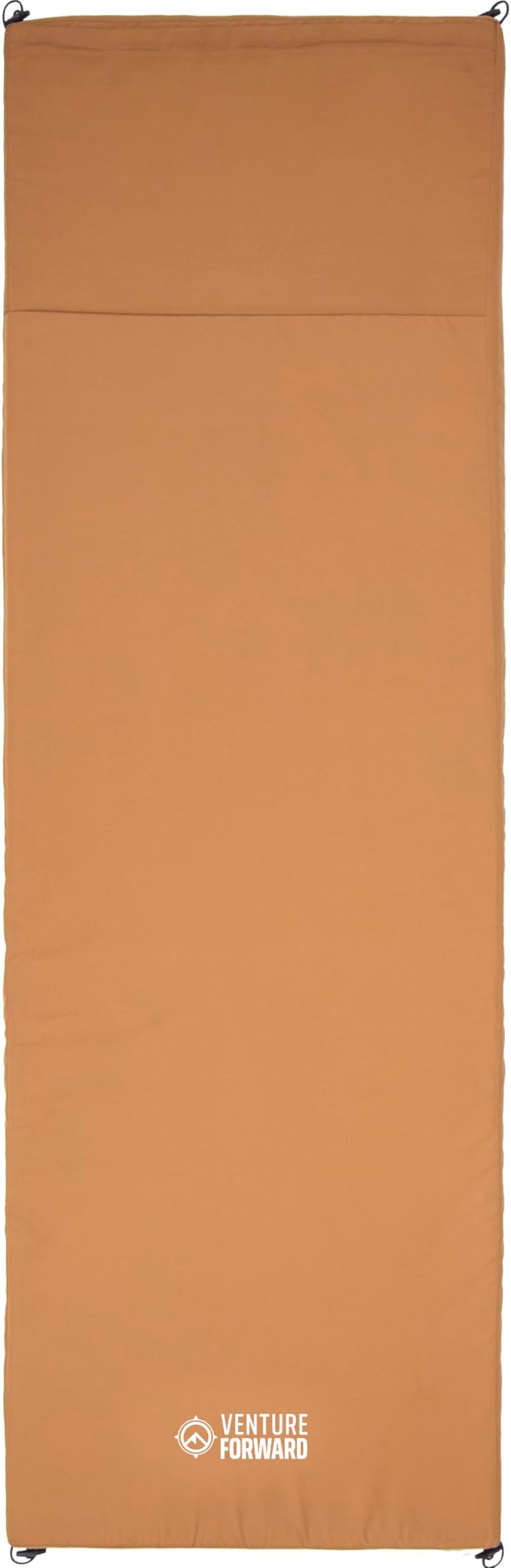 Teton Canvas Camp Pad, Sleeping Pad for Car Camping, Brown