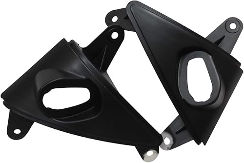 Miniatura 4 de ZXMT Kit de carenado de motocicleta negro mate para Kawasaki Ninja ZX-10R 2006-2007 (19 piezas) con pernos