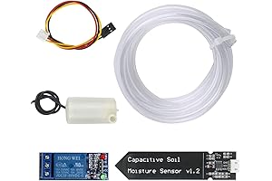 Capacitive Soil Moisture Sensor Kit: Automate Irrigation and Nourish Your Plants!