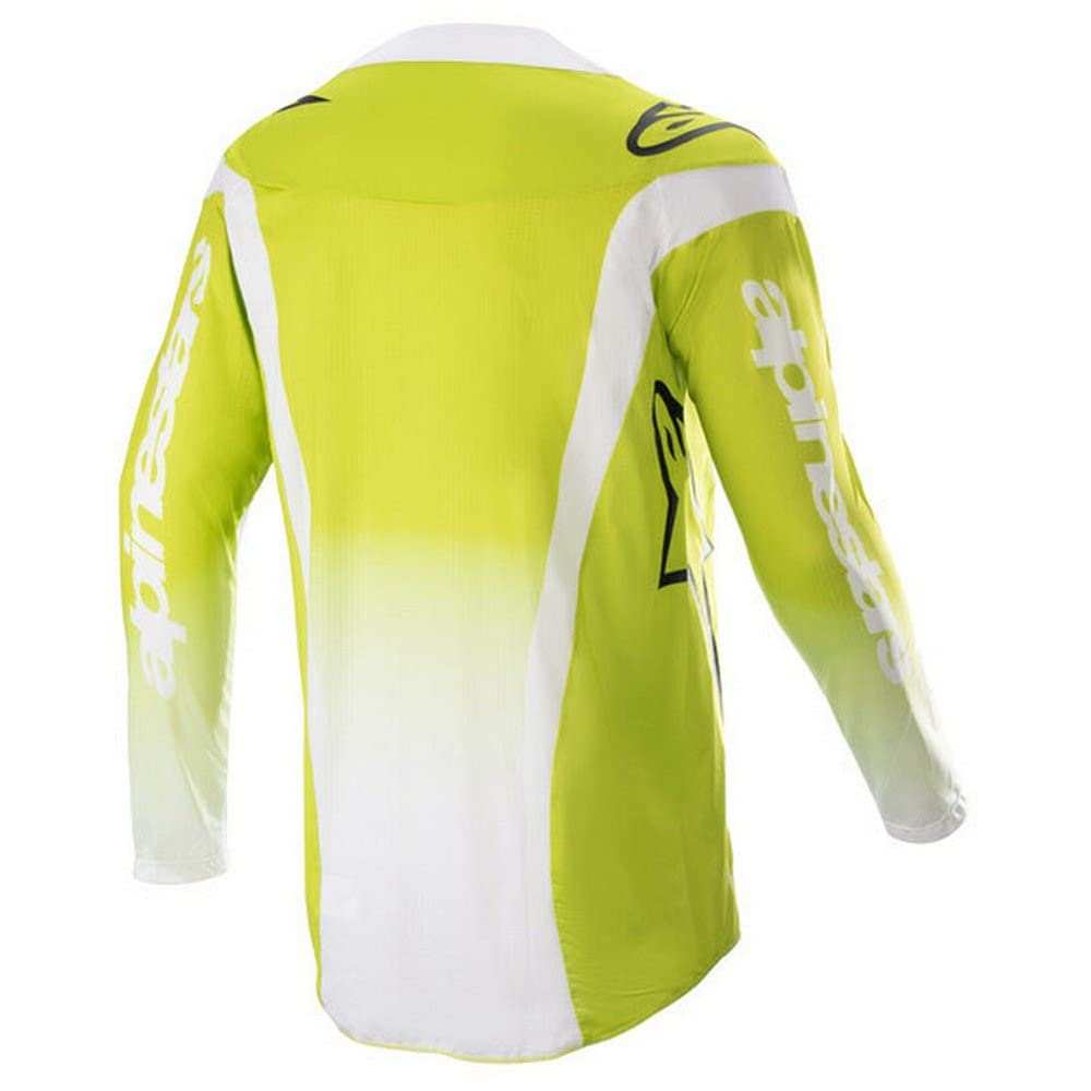 Alpinestars Techstar Push Maglia Motocross, giallo, XL