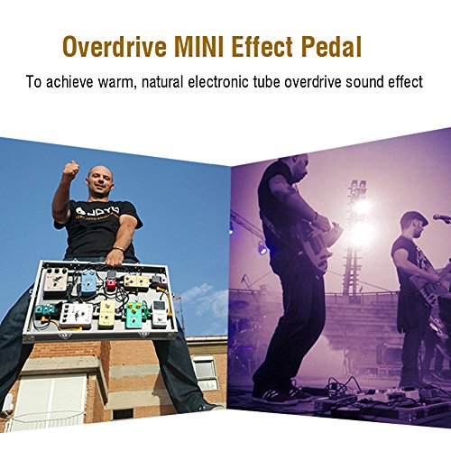 KEYREN Guitare pédale, FOD3 Bonne qualité en Alliage d’aluminium Mini Overdrive Pédale Effet 6.35mm Jack pour Guitares - Les Beatles, Paul McCartney, John Lennon, RIngo Starr, George Harrison KEYREN Guitare pédale, FOD3 Bonne qualité en Alliage d'aluminium Mini Overdrive Pédale Effet 6.35mm Jack pour Guitares – Image 8