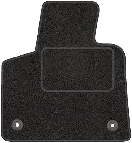 Jeu De 4 Tapis De Sol Sur Mesure Pour VW T-Cross (à Partir De 2019) - Noir, Polypropylène, 100% Ajustés