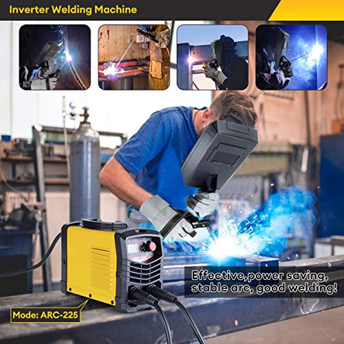 Welding Machine,Tewlen Arc Mma 225Amp Welder Igbt Digital Electric Welding Machine Kit, Portable 110V Inverter Welder With Electrode Holder,Ground Clip, Mask, Brush, Welding Rods And Gloves #TOP5