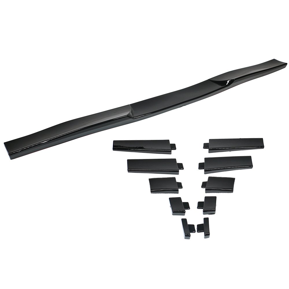 Roof Spoiler Universal Fitment, Adjustable Glossy Black Roof Spoiler